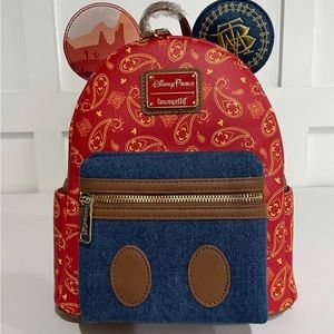 Mickey Mouse: The Main Attraction Loungefly Mini Backpack – Big Thunder Mountain